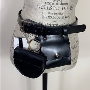 Zara belt with coin purse